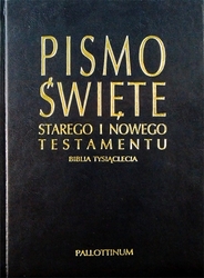 Biblia Tysiąclecia w eko oprawie z paginatorami