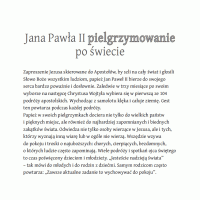 Przygoda ze świętym Papieżem Janem Pawłem II