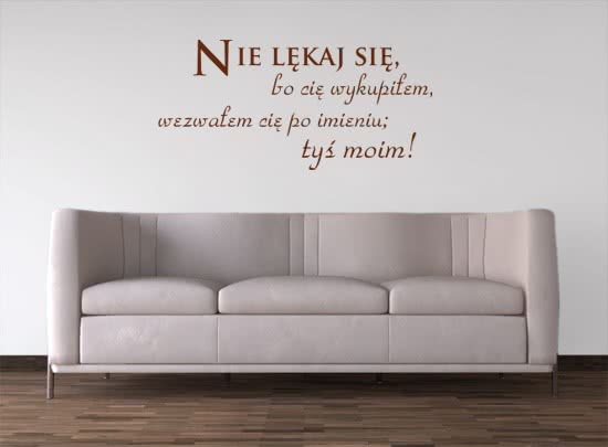 Nie lękaj się...