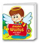 Aniołek Wojtuś uczy dzieci czytać