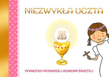 Niezwykła Uczta. Pamiątka Pierwszej Komunii Świętej [dla dziewczynki]