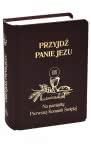 Ksiązeczka do komunii - Przyjdź, Panie Jezu [CZARNA OPRAWA]