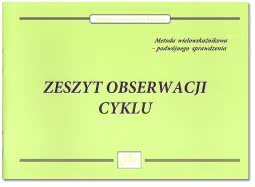 Zeszyt obserwacji cyklu - karty